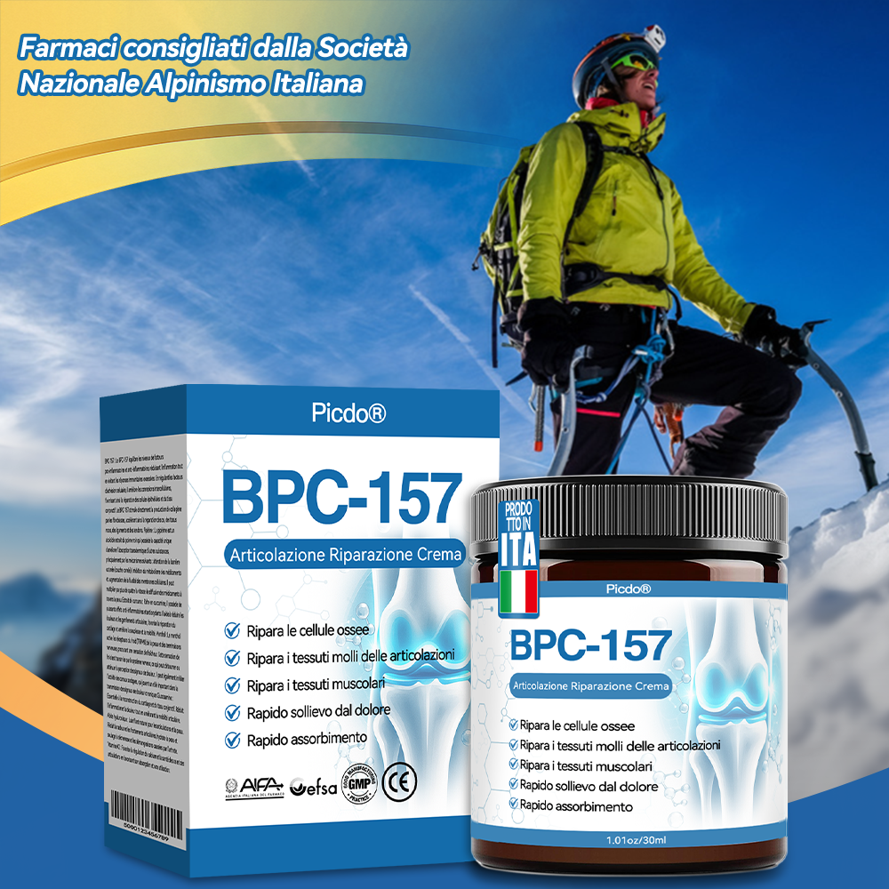 Picdo® BPC-157 Crema per la Guarigione delle Articolazioni 💕 Tratta efficacemente l’artrite, la neuropatia, il reumatismo, gli infortuni sportivi e molto altro 👩‍⚕️🏆