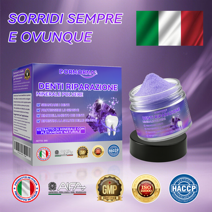 𝑁𝑒𝑔𝑜𝑧𝑖𝑜 𝑢𝑓𝑓𝑖𝑐𝑖𝑎𝑙𝑒🍀| 𝙳𝖺𝑟𝑚𝗼𝑟𝑛𝖺® 𝐷𝑒𝑛𝑡𝑖 𝘙𝘪𝘱𝘢𝘳𝘢𝘻𝘪𝘰𝘯𝘦 𝑀𝑖𝑛𝑒𝑟𝑎𝑙𝑒 𝑃𝑜𝑙𝑣𝑒𝑟𝑒-𝐺𝑒𝑛𝑔𝑖𝑣𝑒 𝑝𝑖ù 𝑓𝑜𝑟𝑡𝑖 𝑖𝑛 𝑠𝑜𝑙𝑖 7 𝑔𝑖𝑜𝑟𝑛𝑖