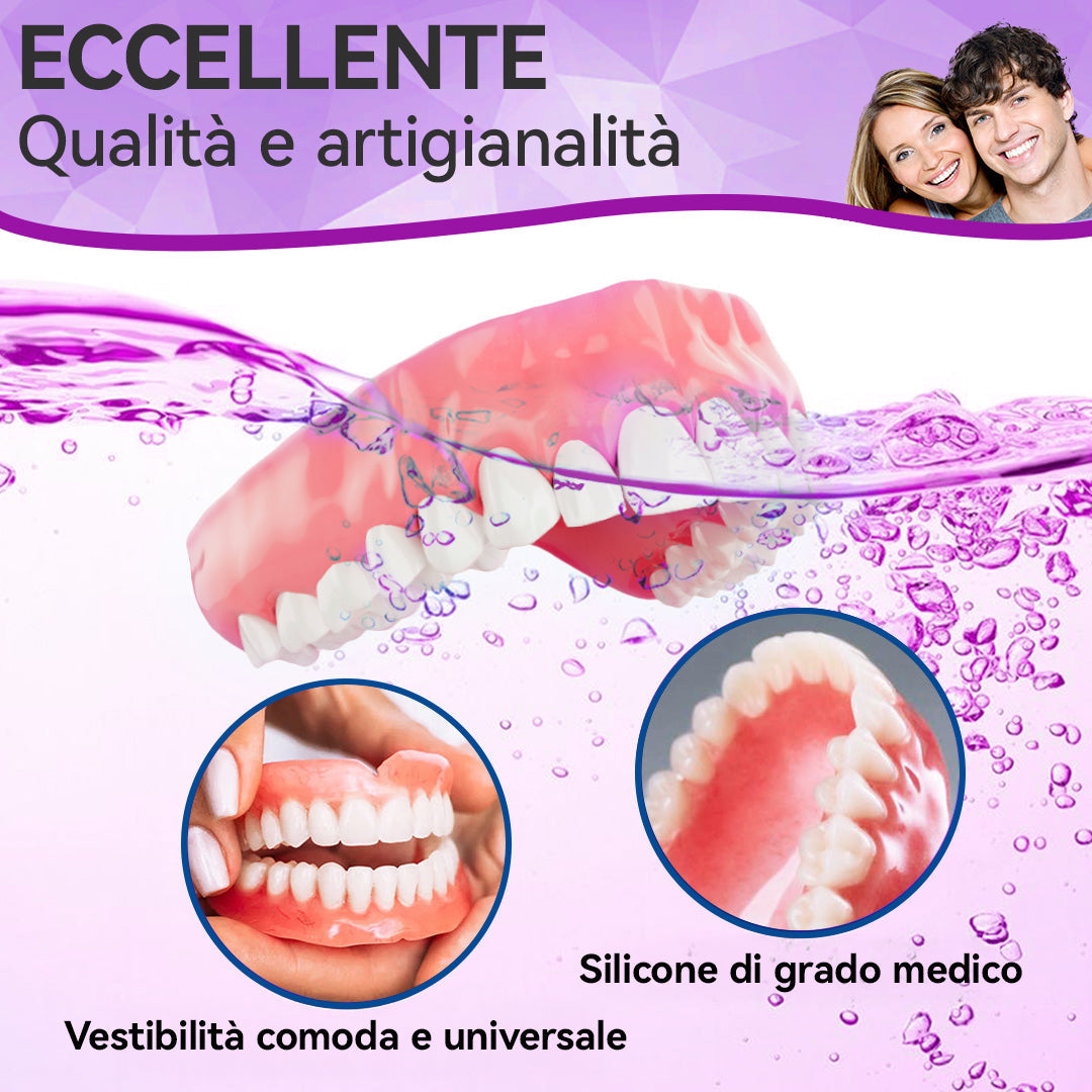 𝐉𝐚𝐬𝐬𝐞𝐞𝐦® Ultimi Dentiere Premium Comfort🎁 (Dentiere di Alta Qualità, Comode da Indossare - Sconto del 70% per un Periodo Limitato)