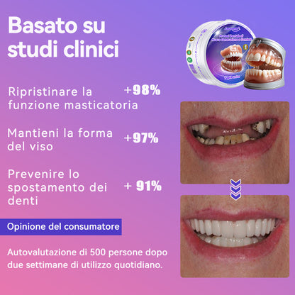 𝐉𝐚𝐬𝐬𝐞𝐞𝐦® Ultimi Dentiere Premium Comfort🎁 (Dentiere di Alta Qualità, Comode da Indossare - Sconto del 70% per un Periodo Limitato)