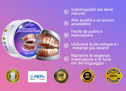 𝐉𝐚𝐬𝐬𝐞𝐞𝐦® Ultimi Dentiere Premium Comfort🎁 (Dentiere di Alta Qualità, Comode da Indossare - Sconto del 70% per un Periodo Limitato)