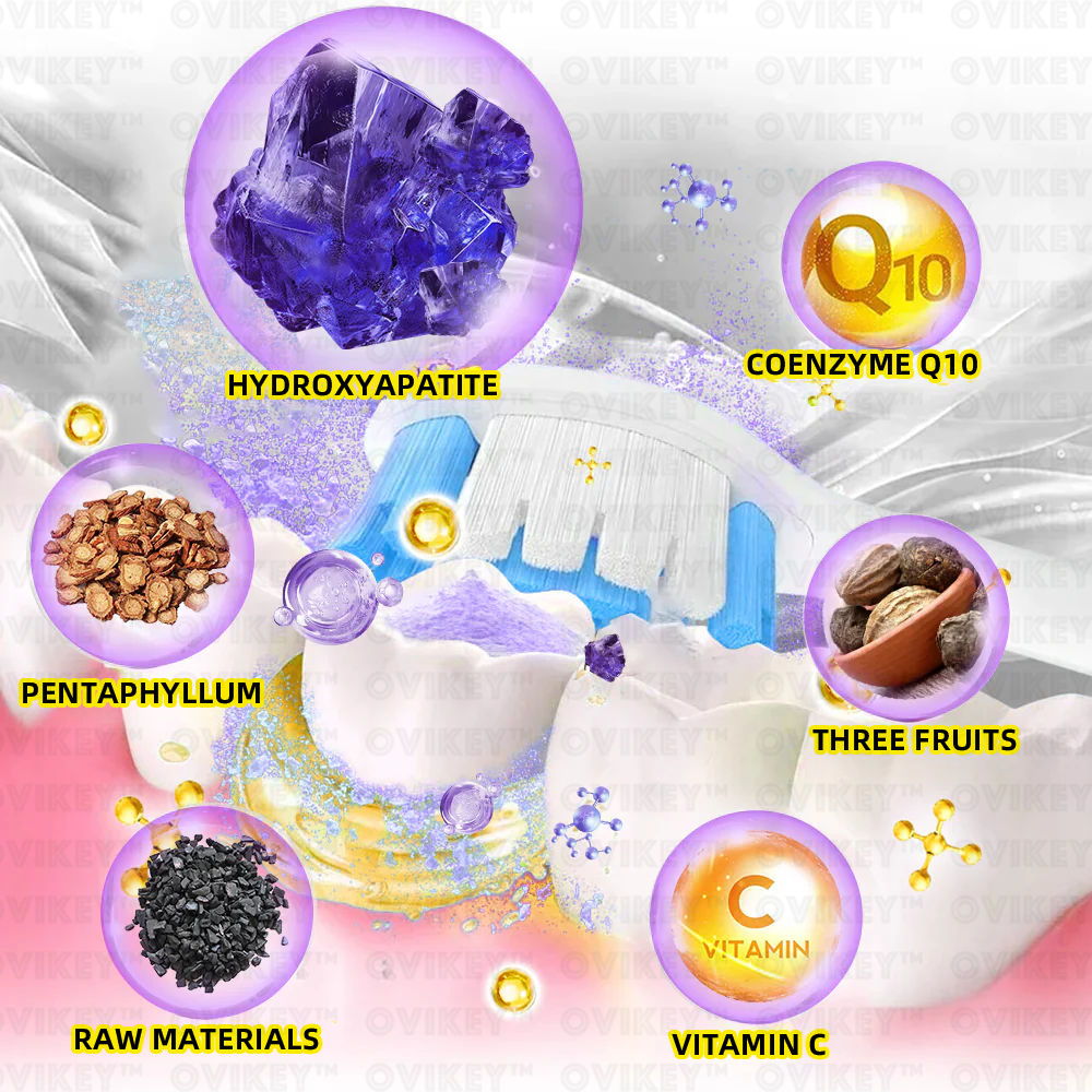 Oyikey® 🎁 Polvere Minerale per la Ricostruzione dei Denti (Sbiancante, Ripristina la Salute Dentale)