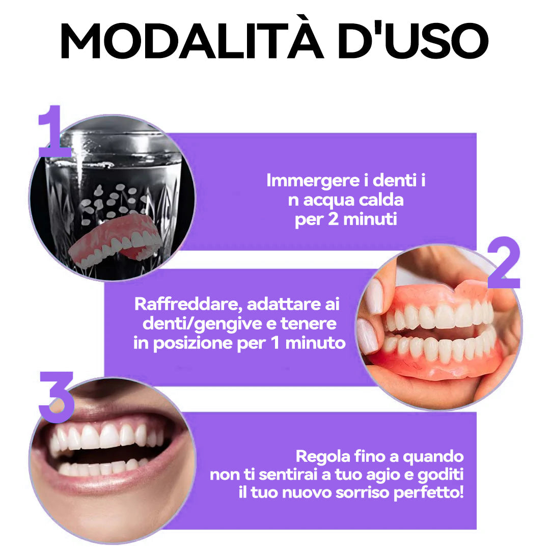 𝐉𝐚𝐬𝐬𝐞𝐞𝐦® Ultimi Dentiere Premium Comfort🎁 (Dentiere di Alta Qualità, Comode da Indossare - Sconto del 70% per un Periodo Limitato)