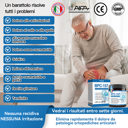 Picdo® BPC-157 Crema per la Guarigione delle Articolazioni 💕 Tratta efficacemente l’artrite, la neuropatia, il reumatismo, gli infortuni sportivi e molto altro 👩‍⚕️🏆