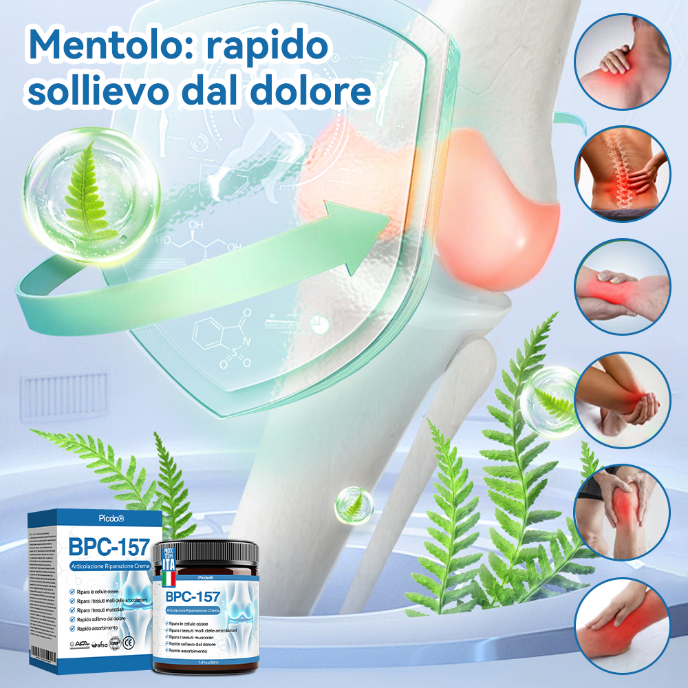 Picdo® BPC-157 Crema per la Guarigione delle Articolazioni 💕 Tratta efficacemente l’artrite, la neuropatia, il reumatismo, gli infortuni sportivi e molto altro 👩‍⚕️🏆